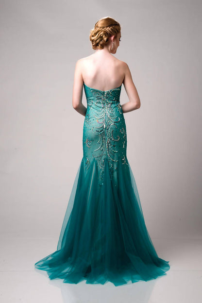 Strapless Maxi Mermaid Dress