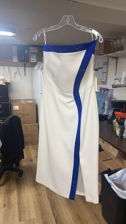 Women's Crystal Asymmetric Dress