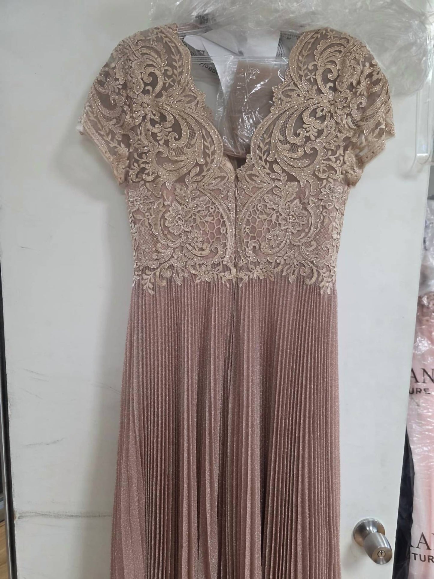 Short Sleeve Mother Of The Bride Gown