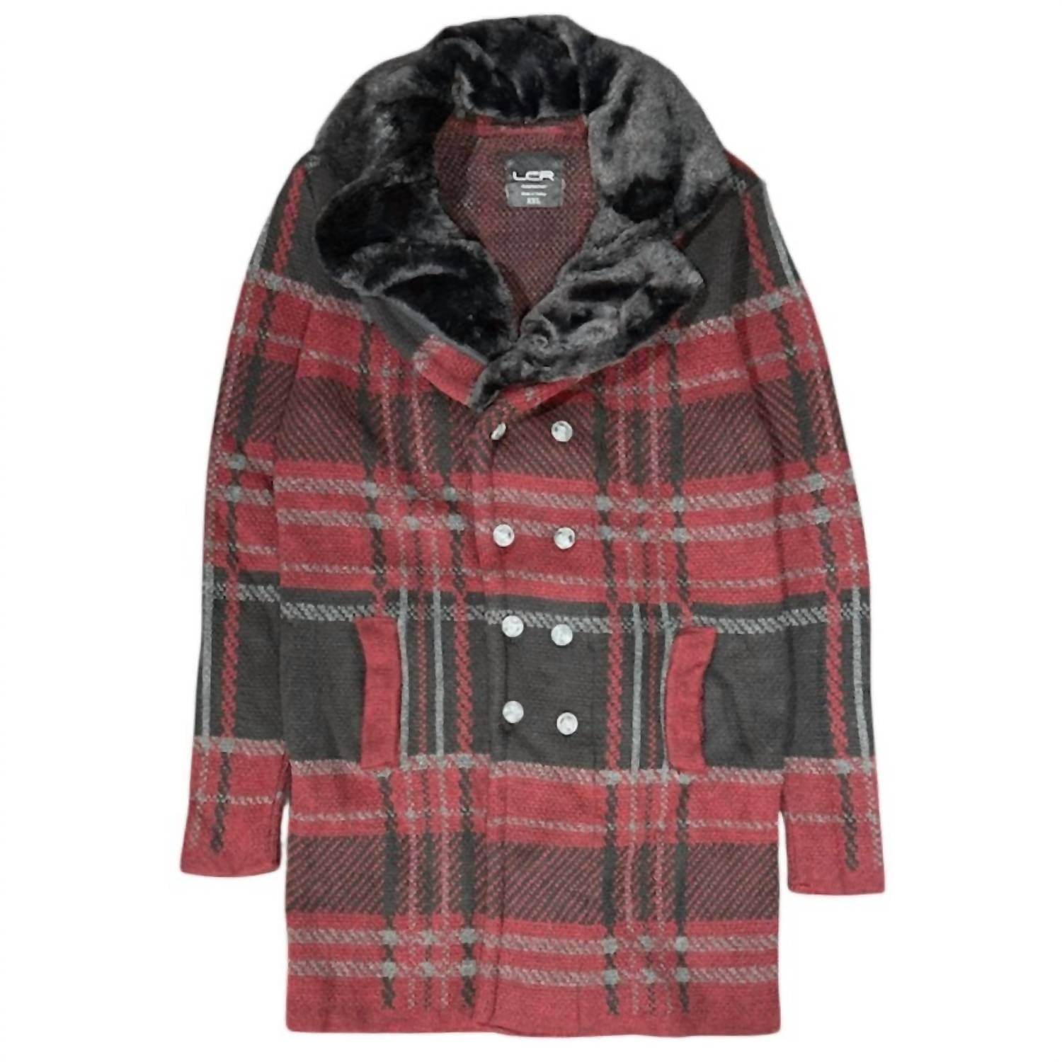 LCR Black Edition - Men's Faux Collar Jacket - Rack Hunt -