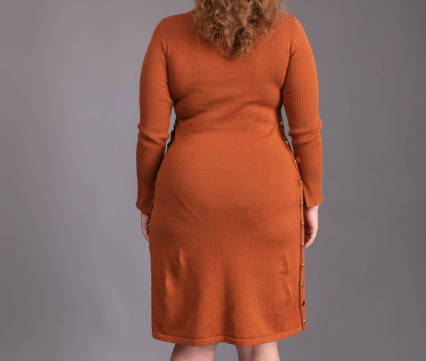 The Athletic Side Of Us - Ribbed Sweater Dress - Rack Hunt