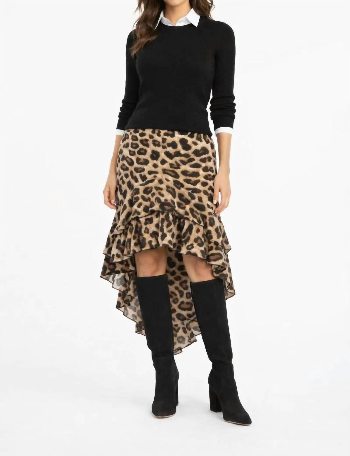 Ruffle Tailed Skirt