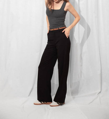 Lucy High Rise Wide Leg Trouser