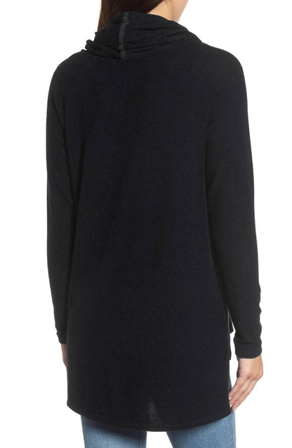 Convertible Neckline Cozy Fleece Tunic