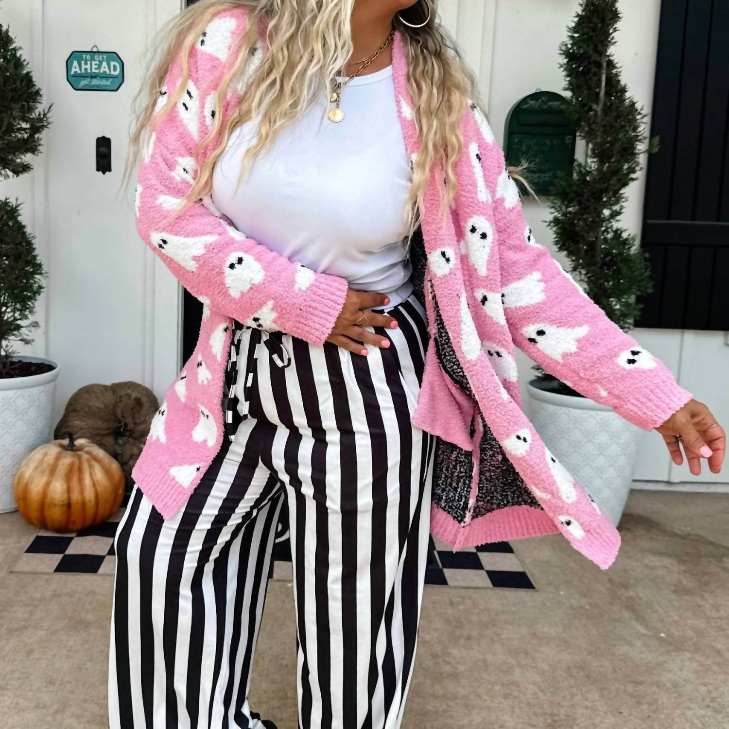 Blakely - The Cozy Cloud Halloween Super Soft Fall Cardigan - Rack Hunt