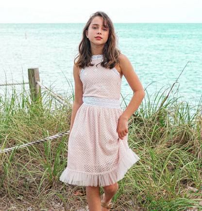Lace Halter Dress