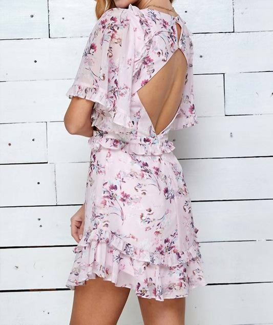 Floral Ruffle Dress