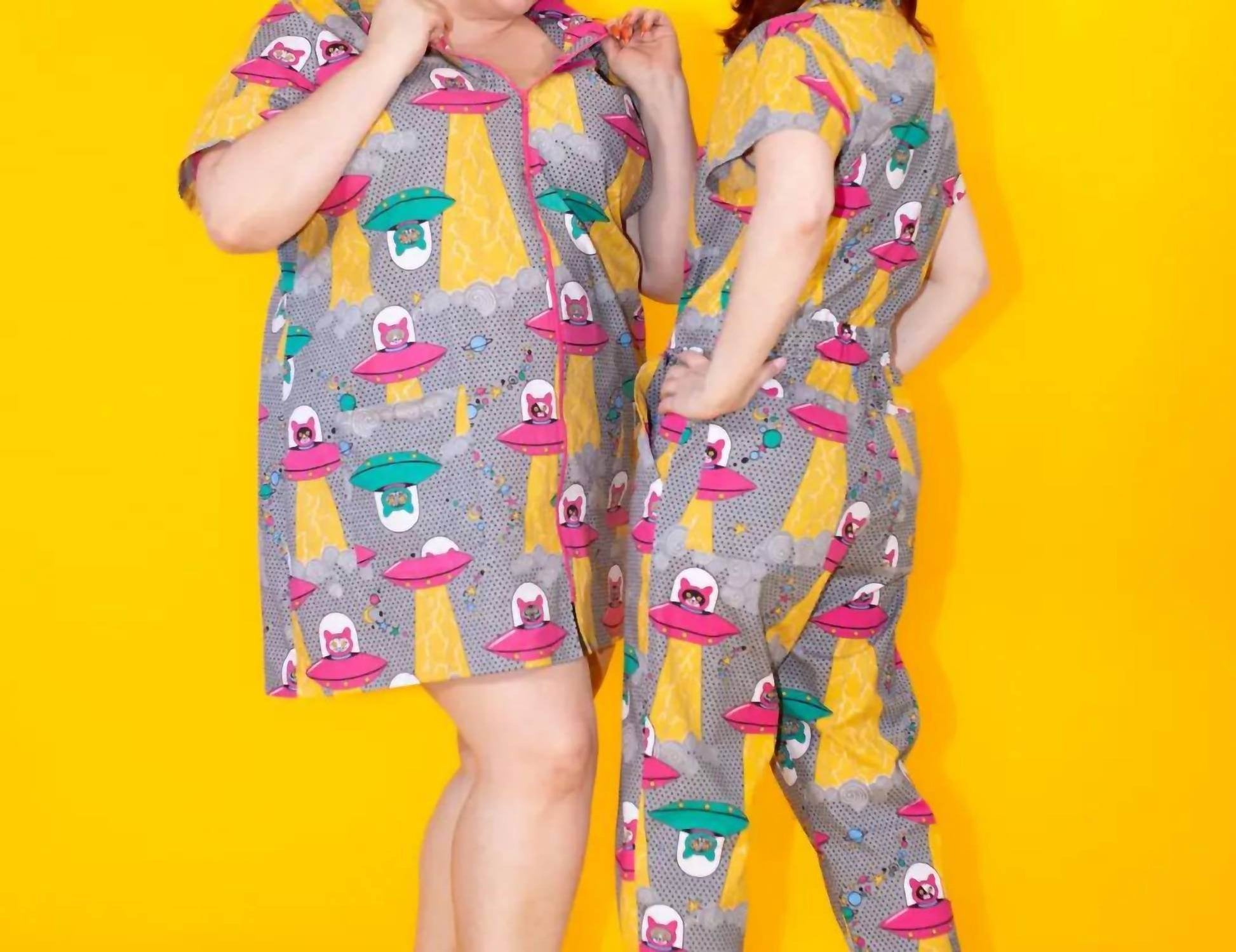 Blue Platypus - Cats In Space Mini Dress - Rack Hunt -