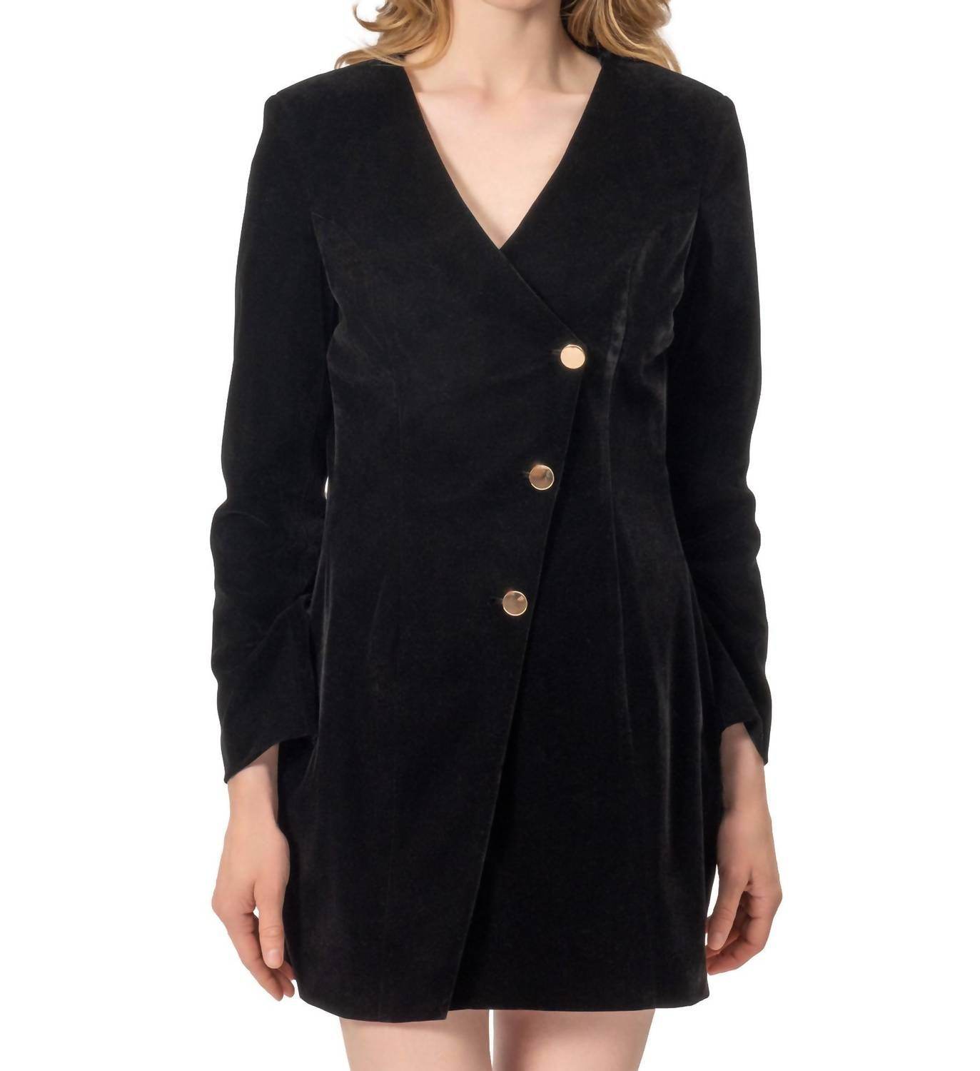 Area Stars - Raven V-neck Mini Dress - Rack Hunt