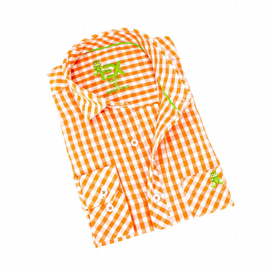 Men's Harvard Yard Frog Linen Shirt