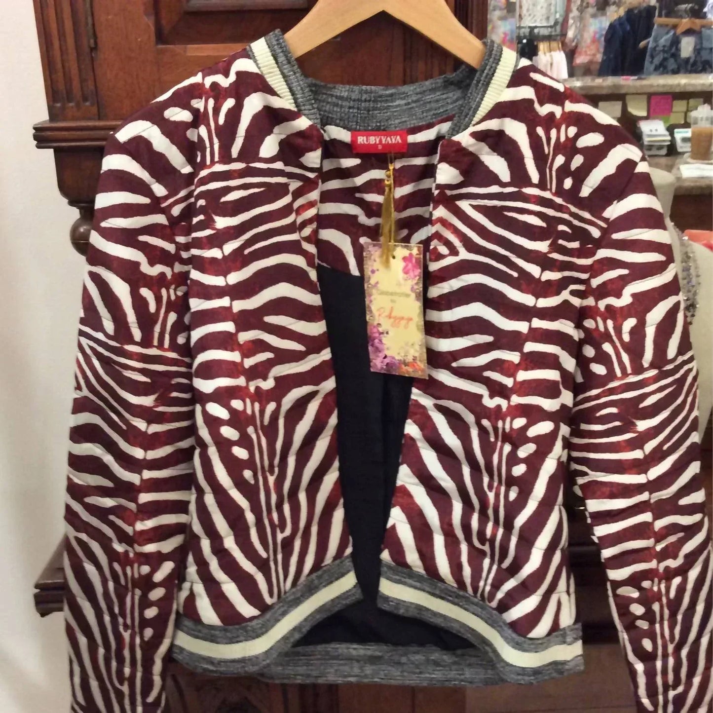 Rubyyaya - Zanzibar Zebra Jacket - Rack Hunt