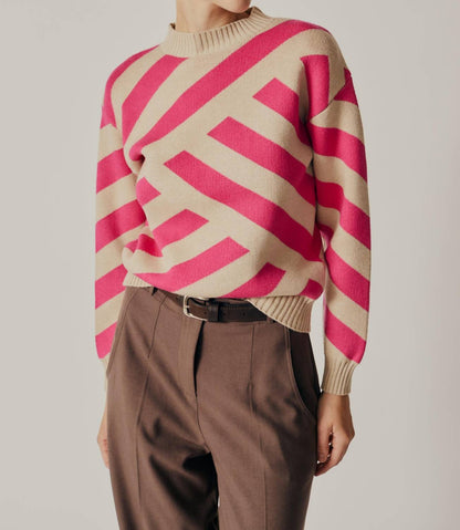 Taxodium Striped Sweater