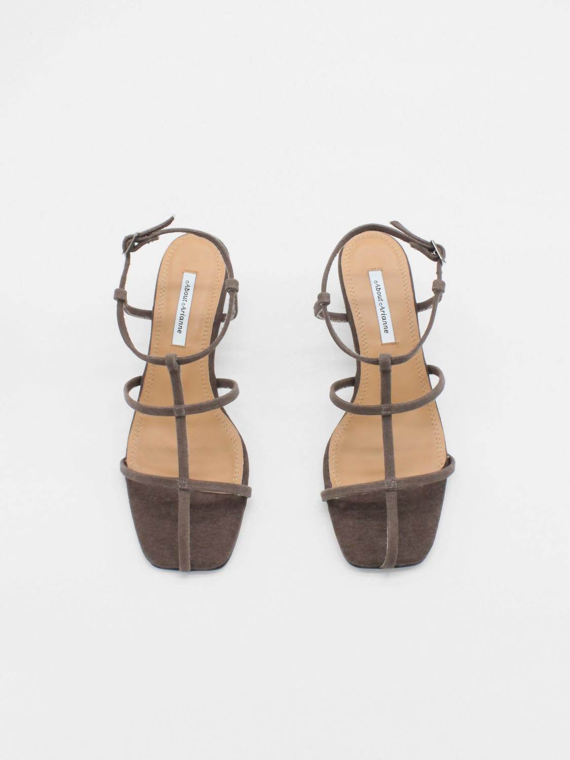 About Arianne - Women's Gene Bosc Strappy Heeled Sandal - Rack Hunt