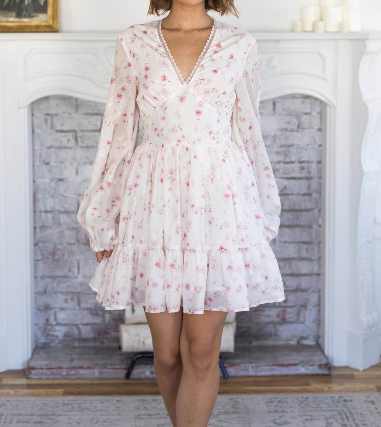 KESTAN - Renata Long Sleeve Mini Dress - Rack Hunt -