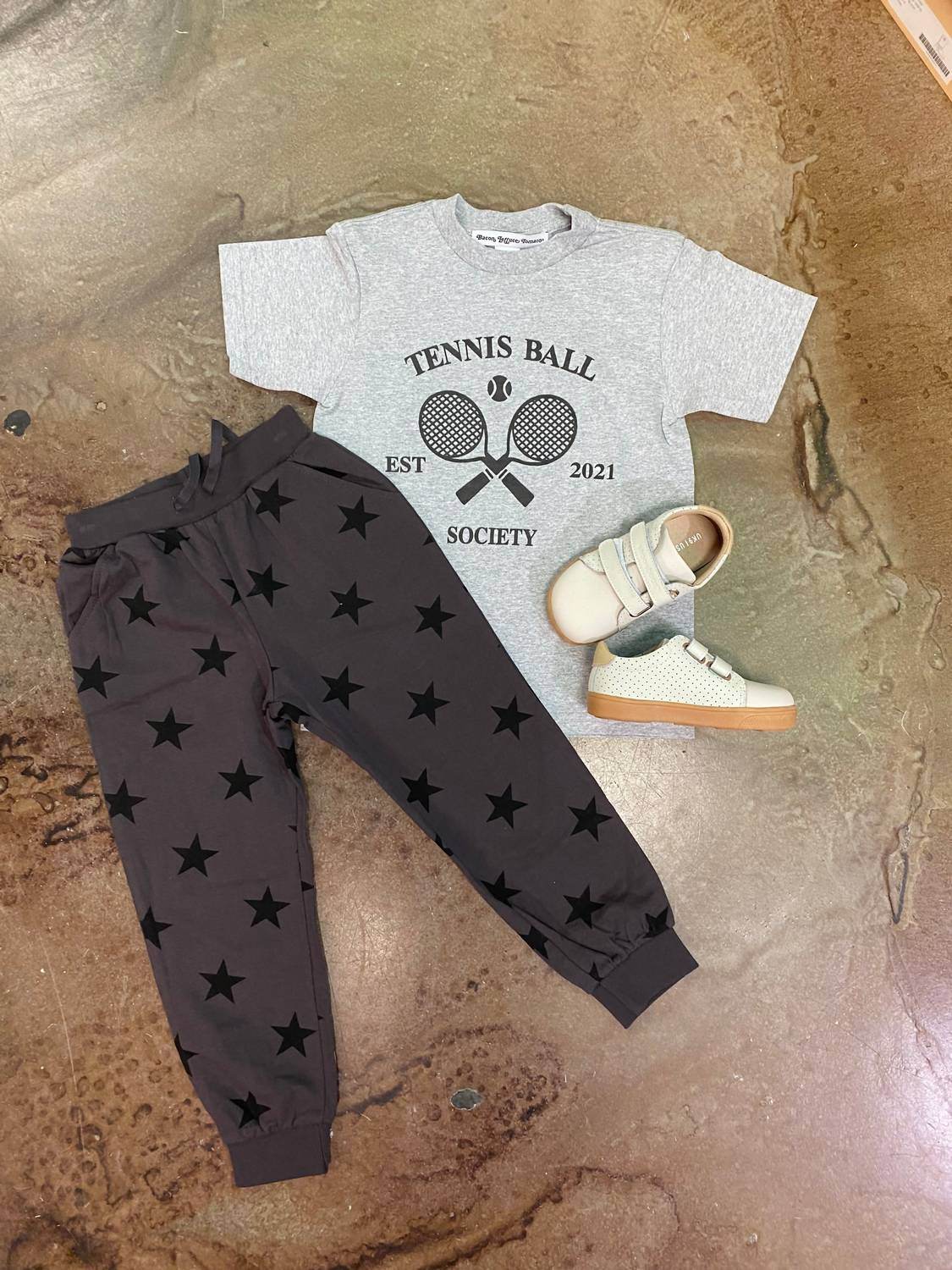 Bacon Lettuce Tomato - Girls' Tennis Ball Society Graphic Tee - Rack Hunt -