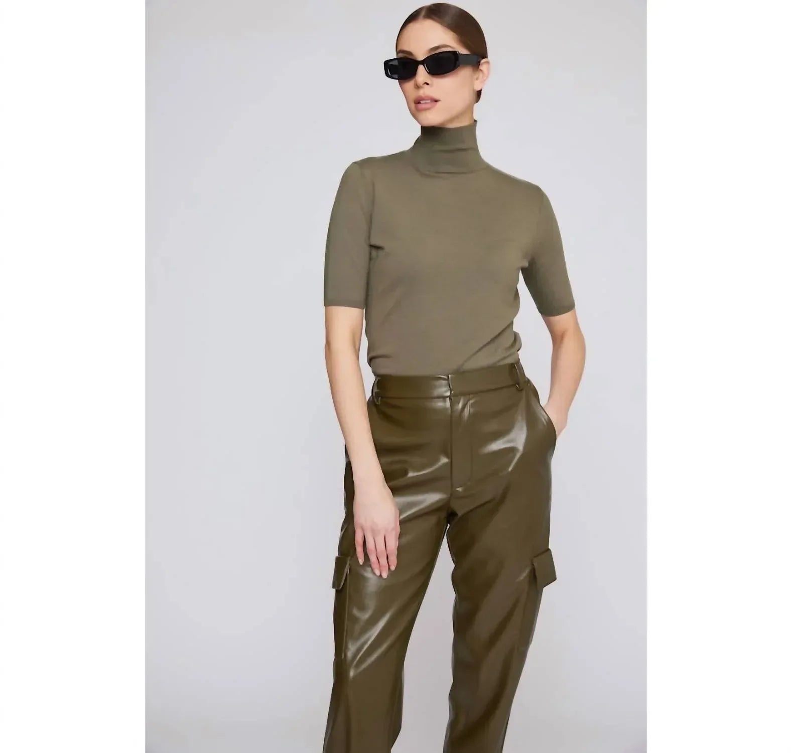 Amanda Maria - The Leather Cargo Pants - Rack Hunt