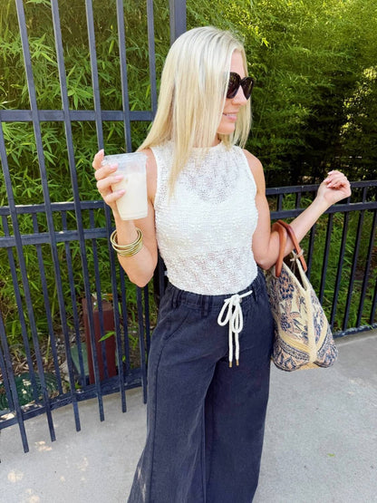 Women's Printed Jute Tote Bag