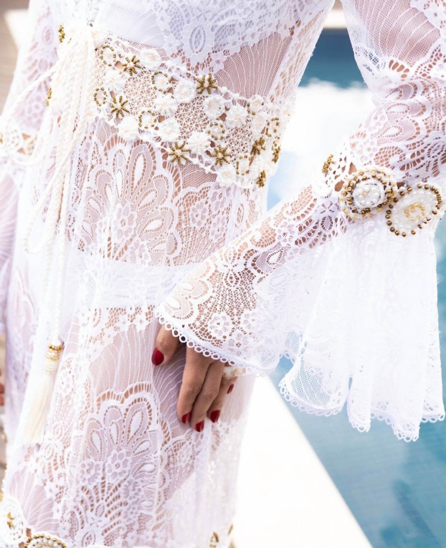 Amitee - Chantilly Laces Cover-up Dress - Rack Hunt -