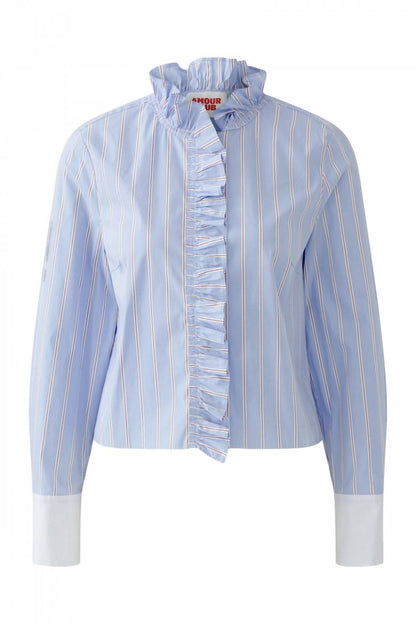 Women's Feminine Ruffle Blouse