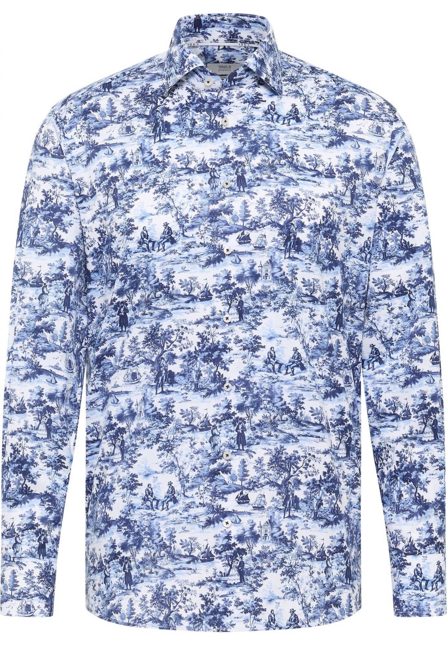 Printed Twill Toile Shirt