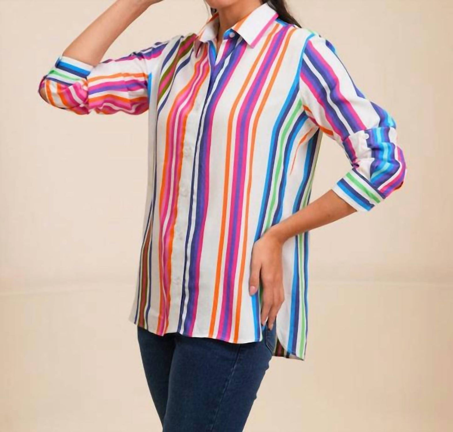 Marisol Stripe Blouse