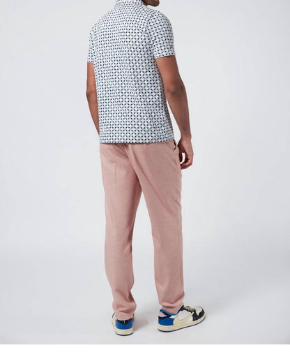 Keep It Comin Patterned Polo Shirt
