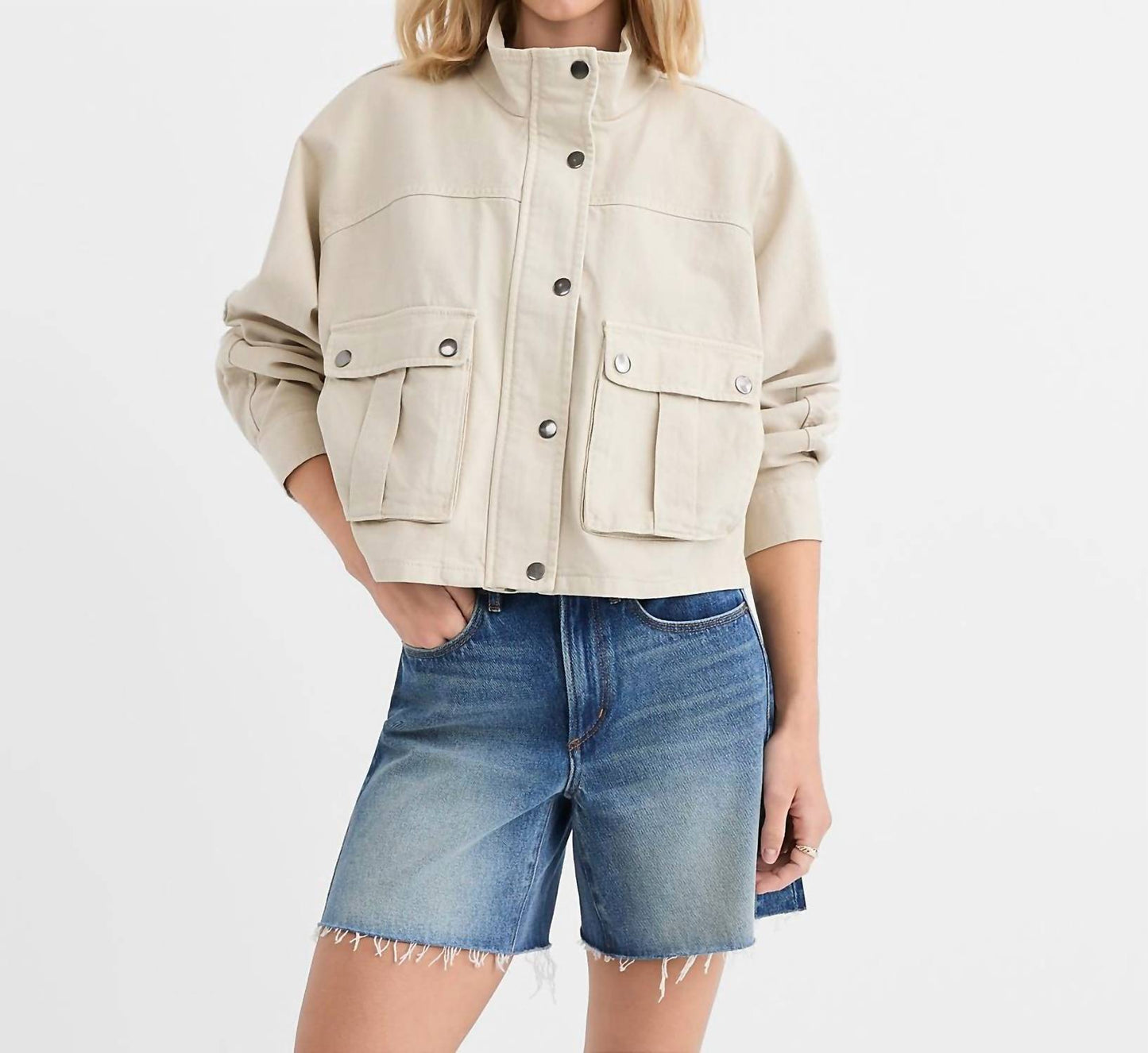 Twill Modern Cargo Jacket