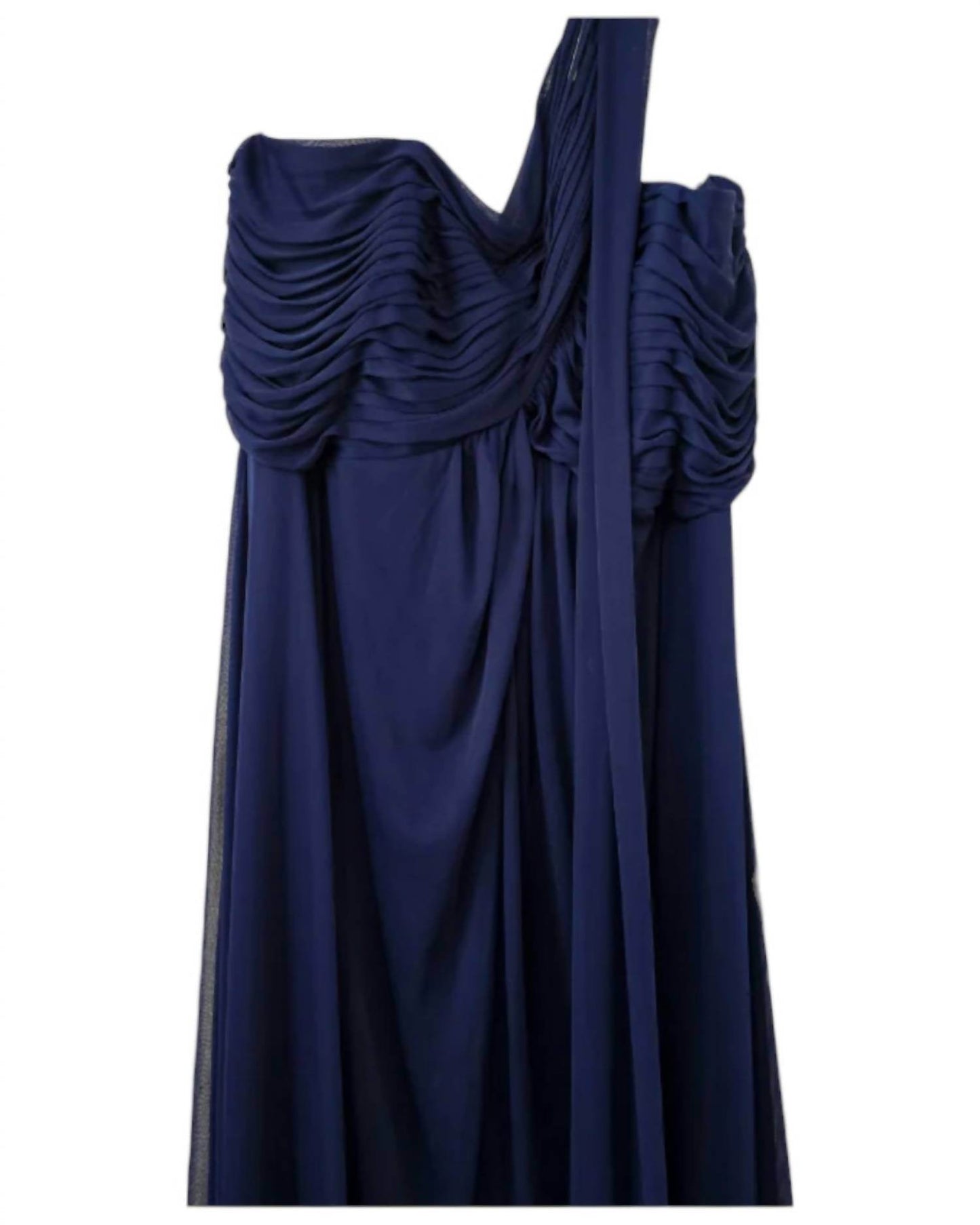 Immediate Apparel - Women's Alex Evening One Shoulder Strap Chiffon Gown - Rack Hunt