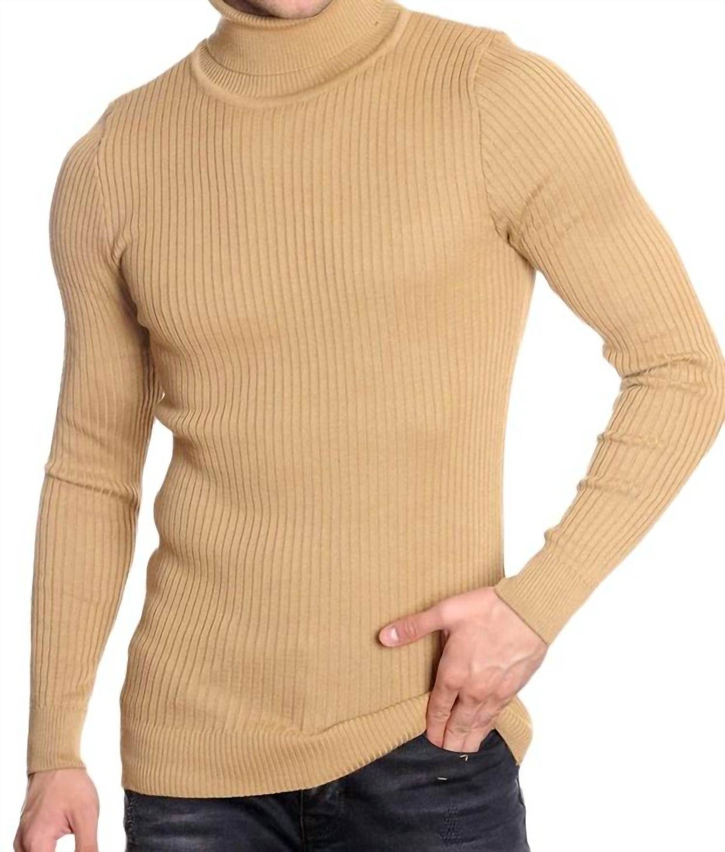 LCR Black Edition - MEN'S TURTLENECK SWEATER - Rack Hunt