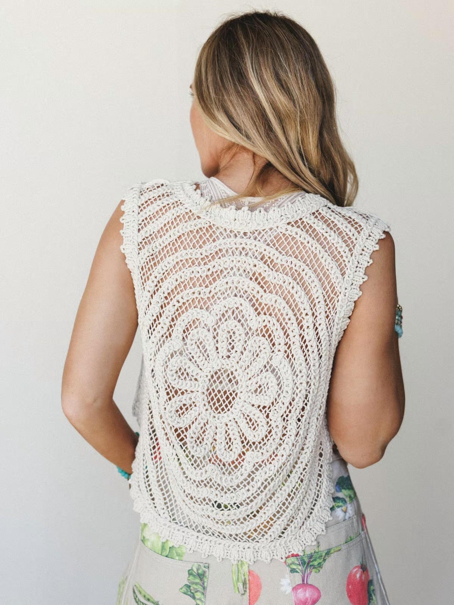 Crochet Sleeveless Top