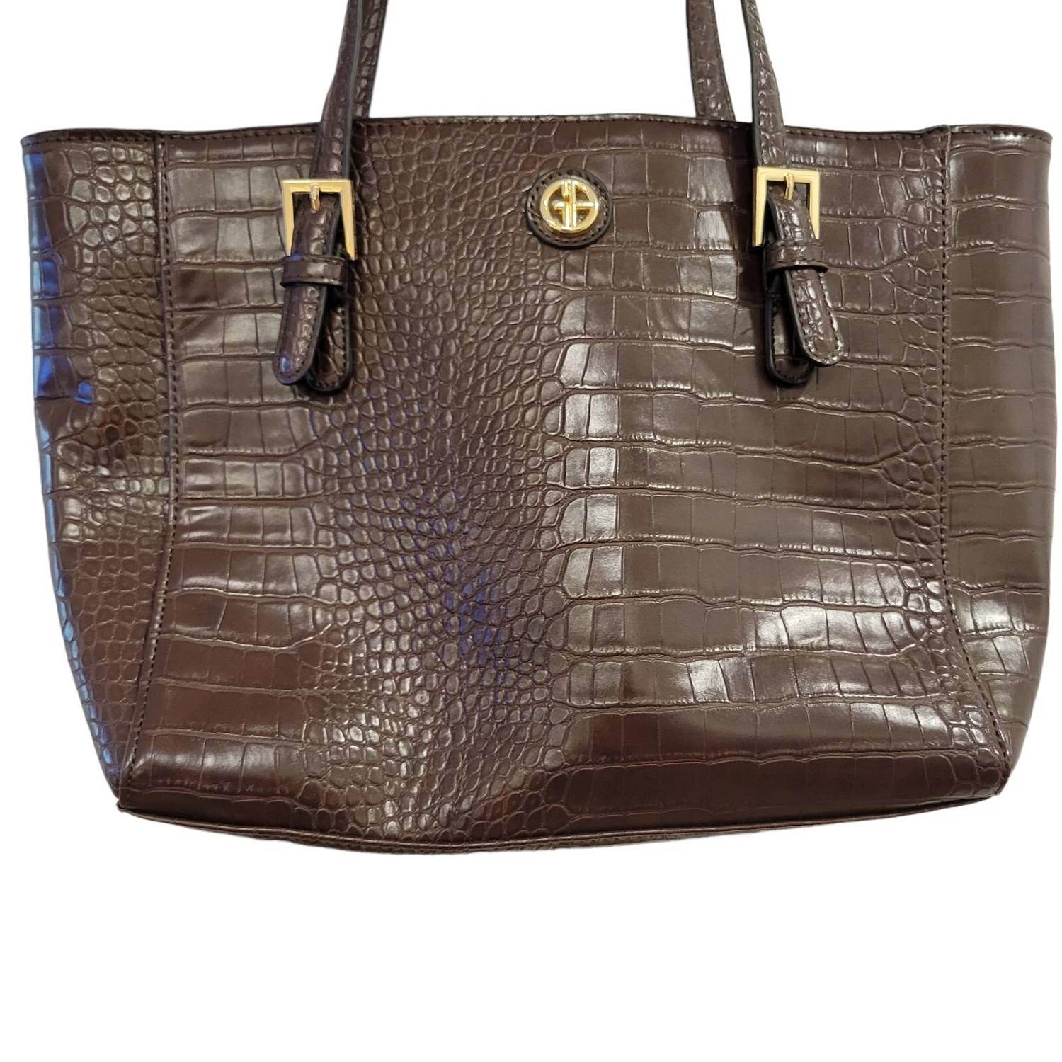 Giani Bernini - Croc-embossed Tote Bag - Rack Hunt -