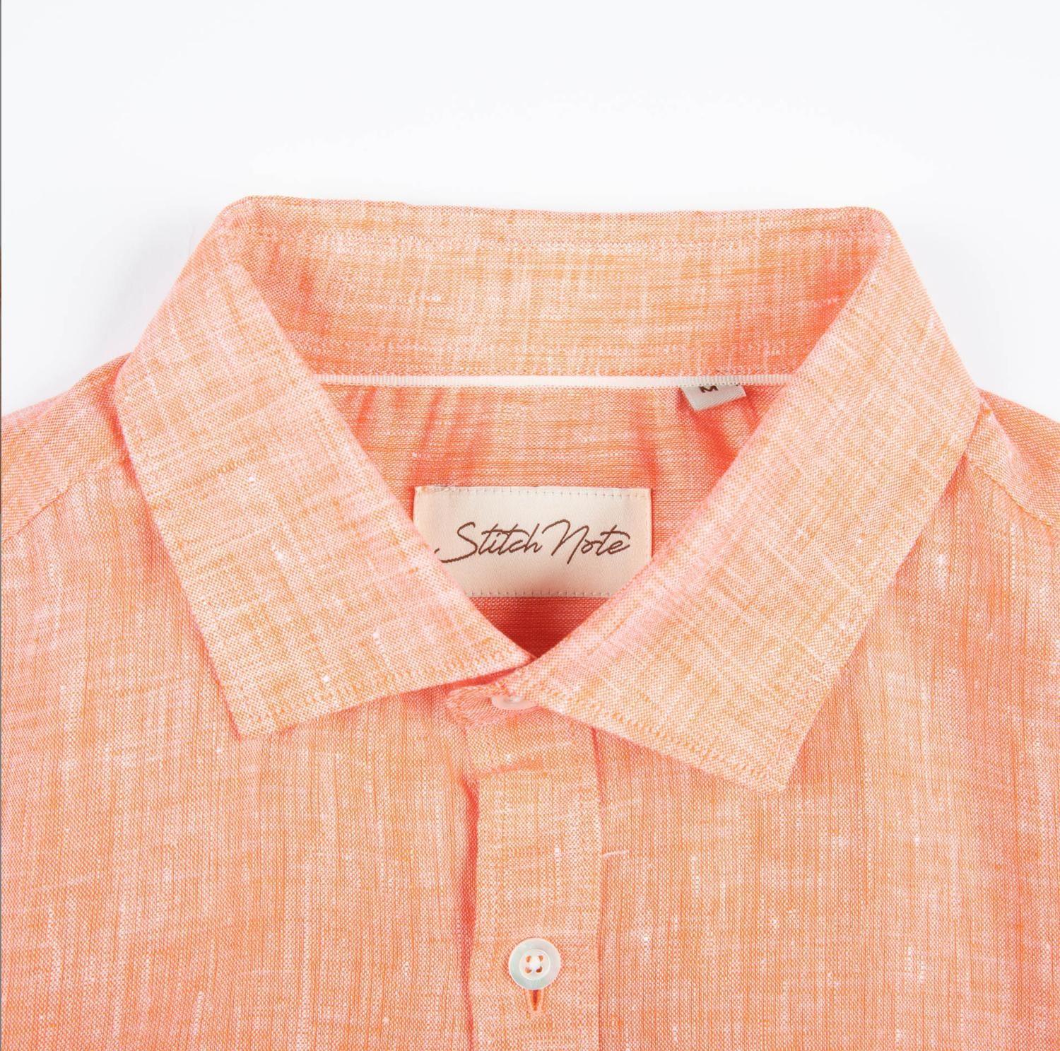 Stitch Note - Men's Dylan Linen Shirt - Rack Hunt