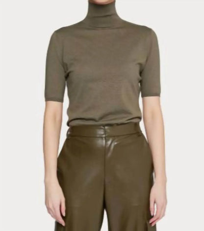 Amanda Maria - Viva Modal Turtleneck Top - Rack Hunt