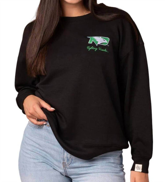 Fan Girl Clothing - Und Hawks Embroidered Supersoft Crew Sweatshirt - Rack Hunt -