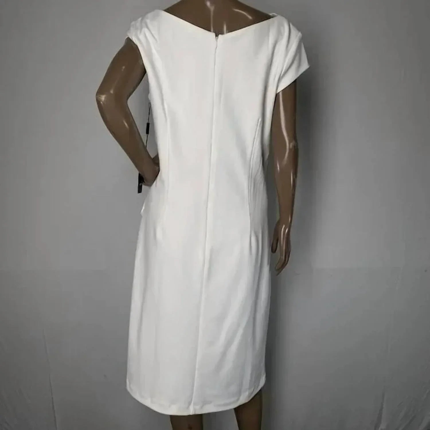 White House Black Market - Cap Sleeve Draped Midi Dress - Rack Hunt