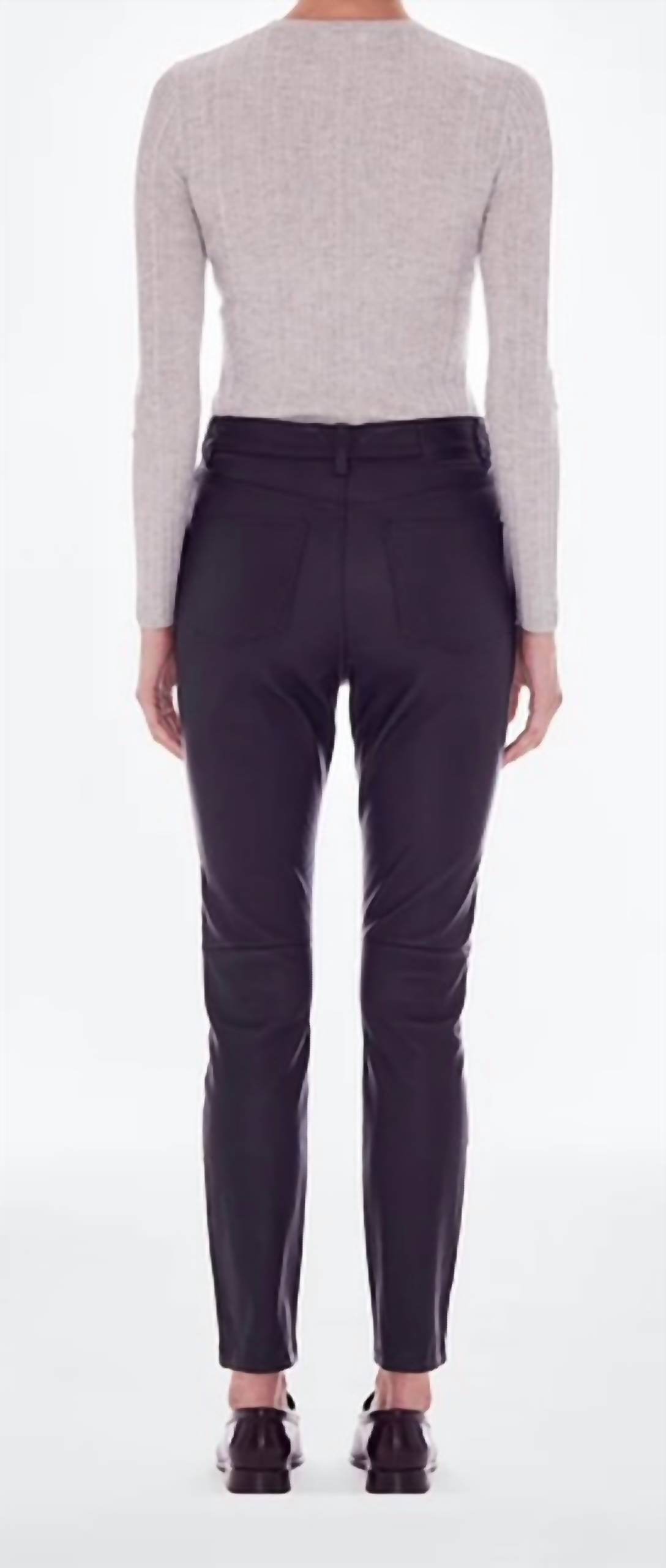 Renggli - Straight Leg Leather Pants - Rack Hunt -