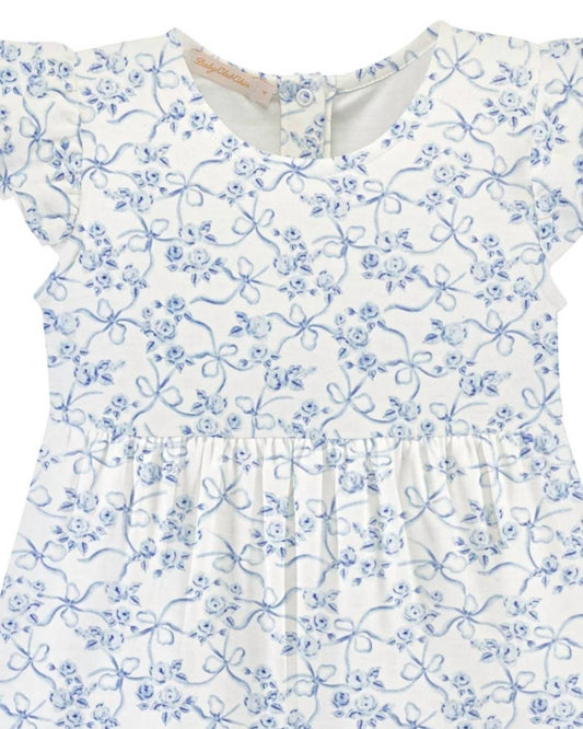 Girl's Romantic Toile Dress