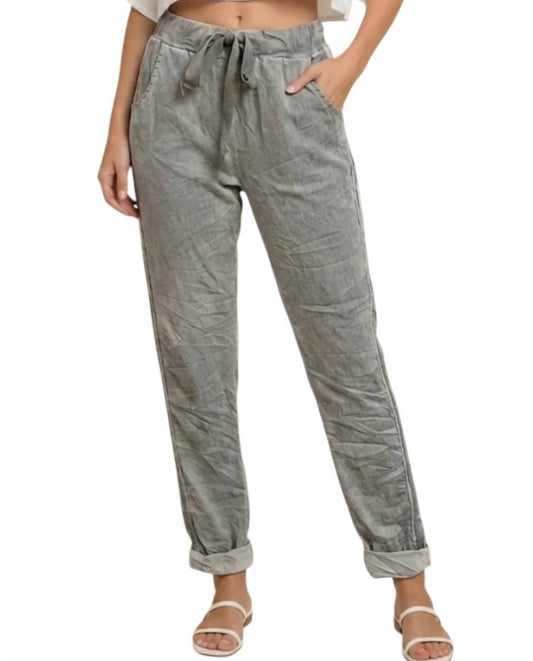Italian Stretch Jogger Pants