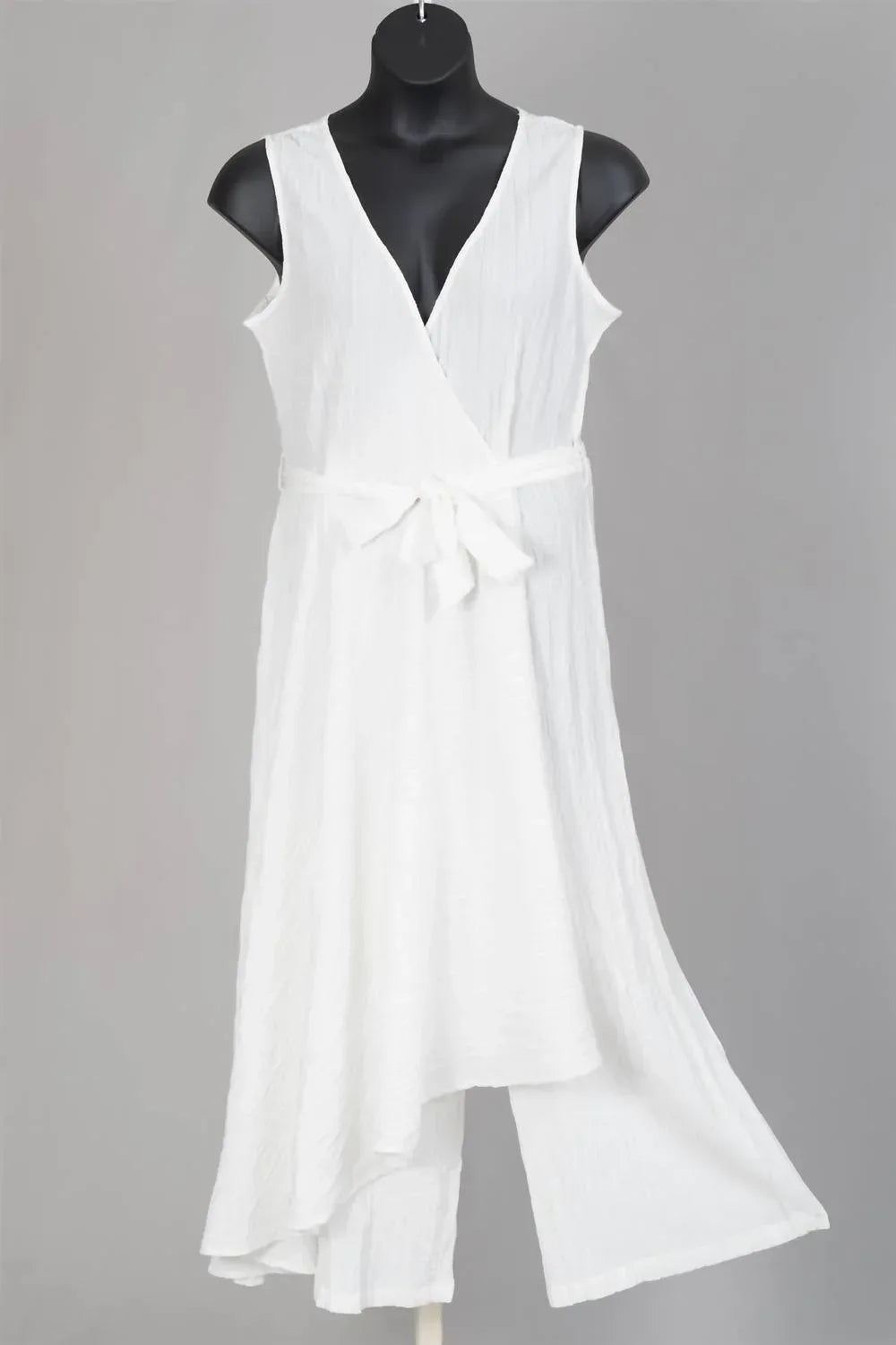 Sage & Clare - Belted Sleeveless Jumpsuit - Rack Hunt