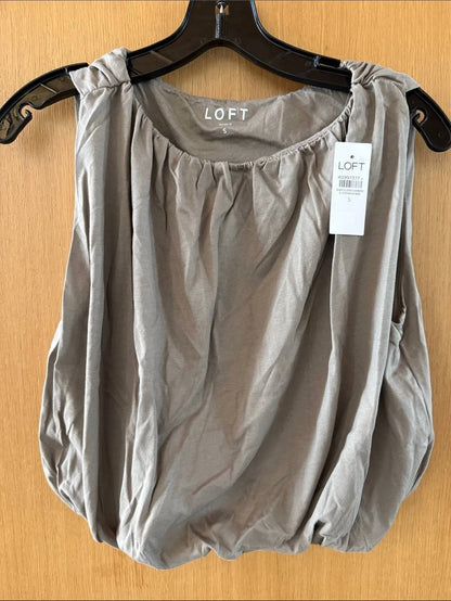 Ruched Bubble Hem Tank Top