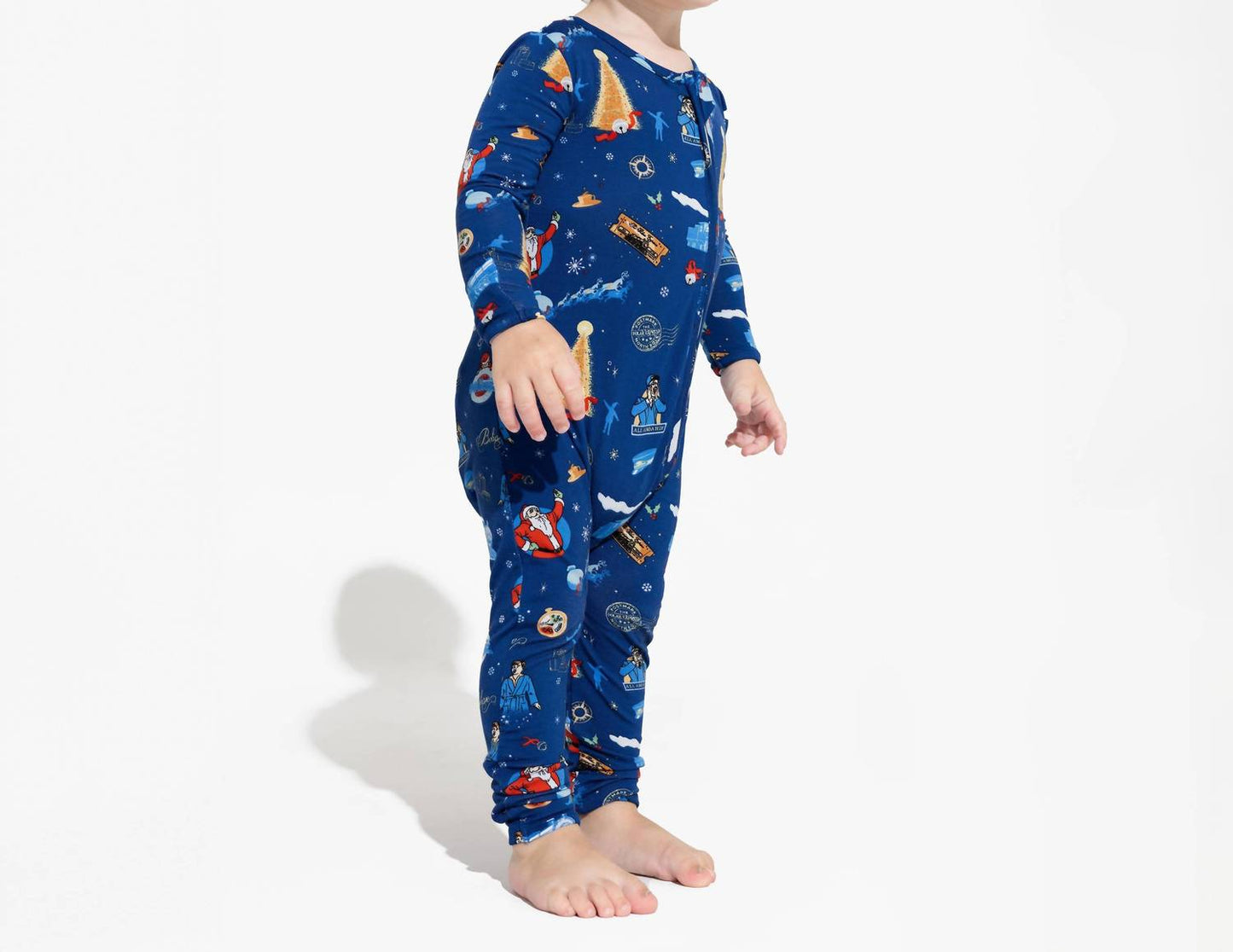 Polar Express Bamboo Convertible Footie