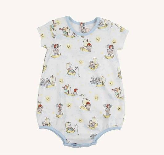 Boy's Patton Short Sleeve Bubble Romper