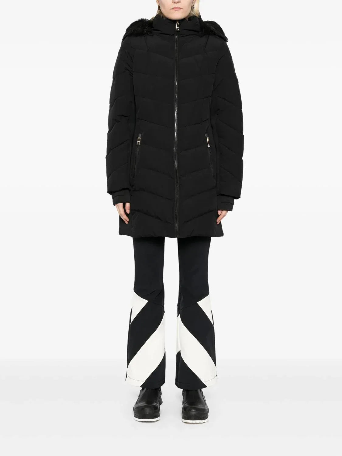 Michael Michael Kors - Chevron Scuba Coat - Rack Hunt