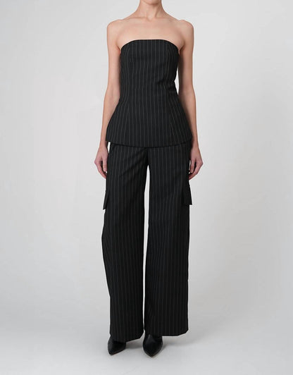 Ayle Stripe Bustier Top