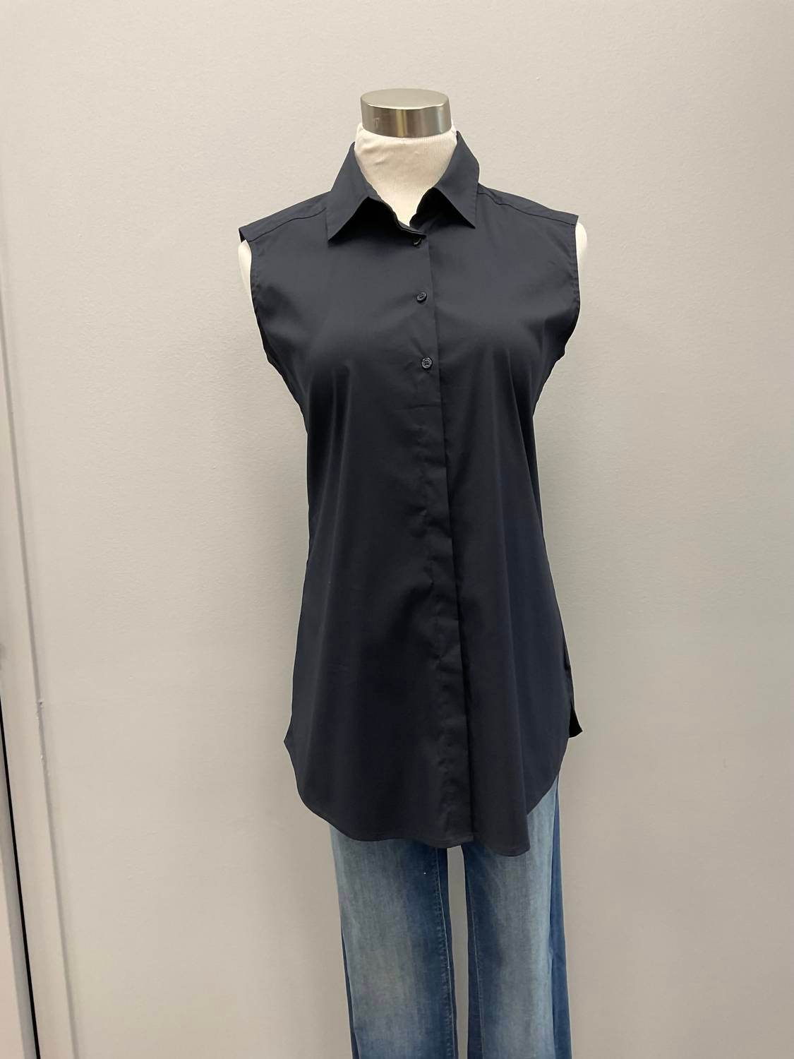 Jordan Louis - SAVILE cotton stretch sleeveless shirt - Rack Hunt