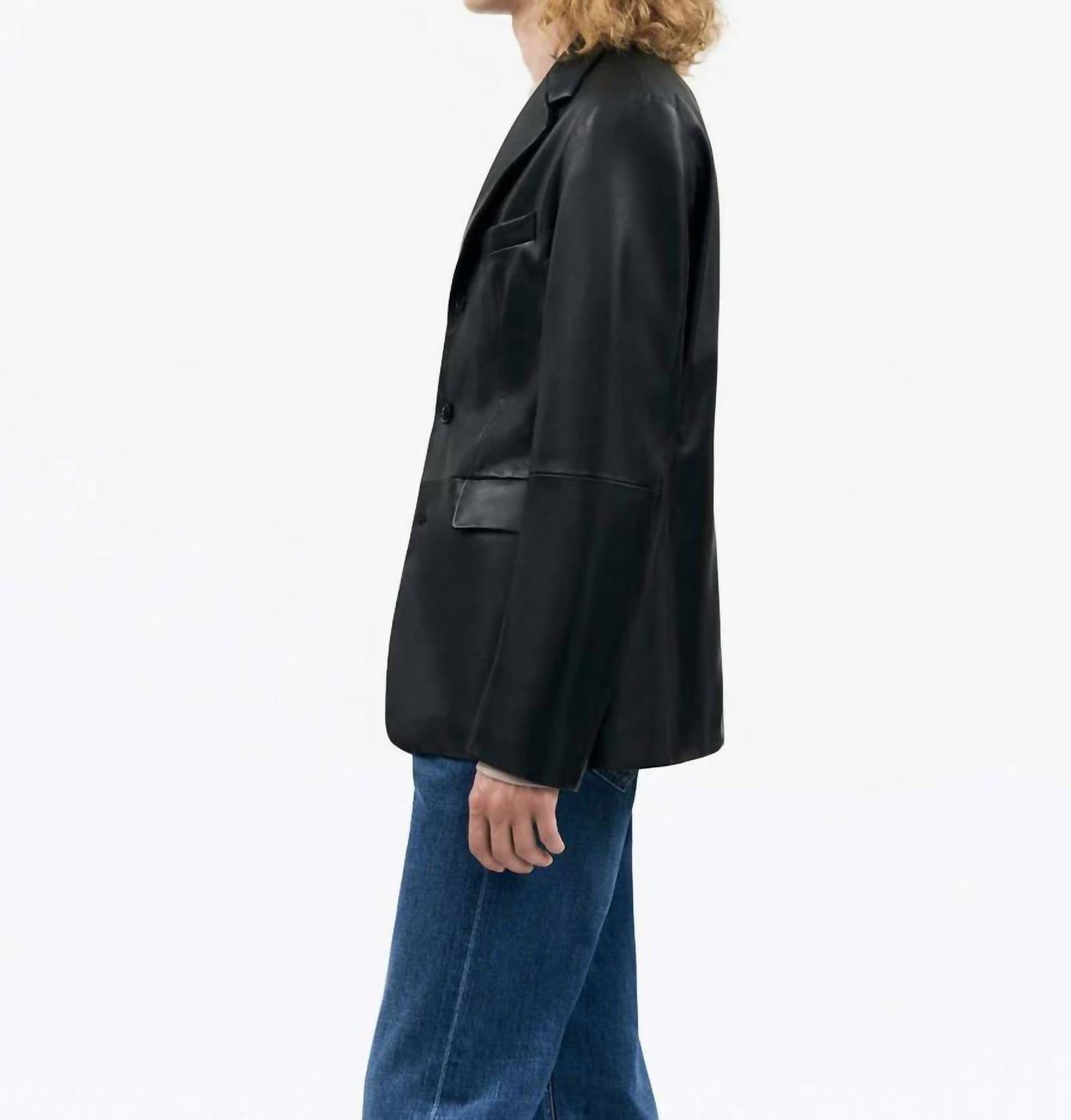 Jrue Leather Blazer
