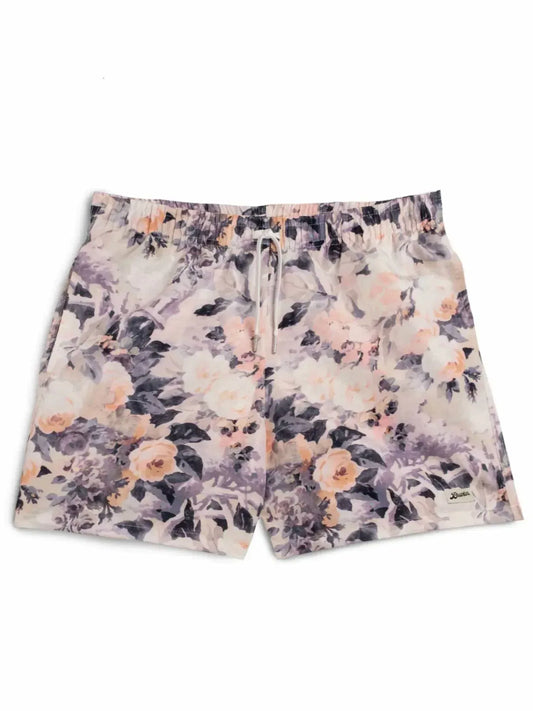 Bather - Men's Floral Lined Swim Trunks - Rack Hunt