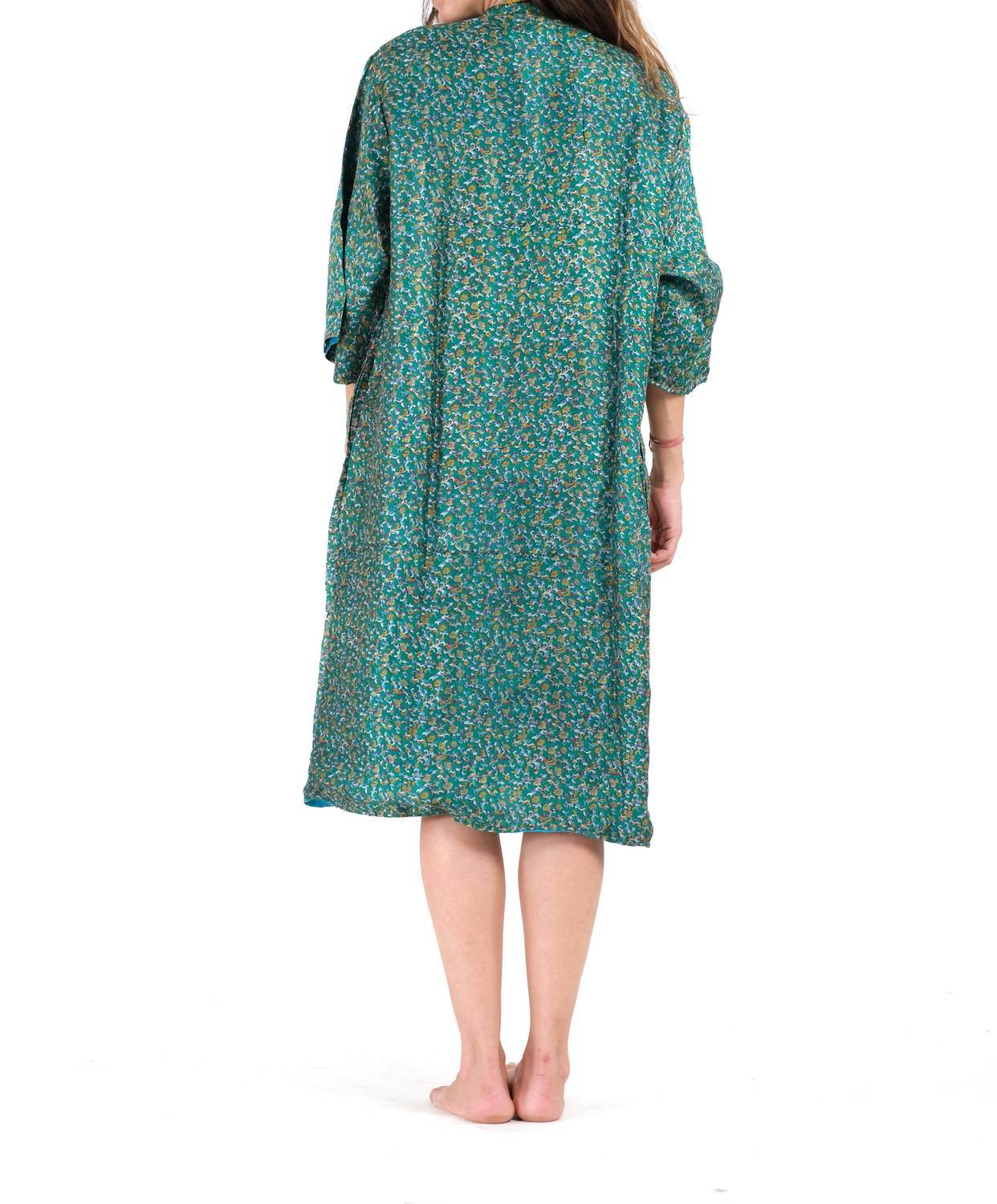 StandAwt - Freedom Reversible Saree One Size Kimono - Rack Hunt -