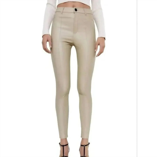 Zara - Coated Skinny Leggings - Rack Hunt