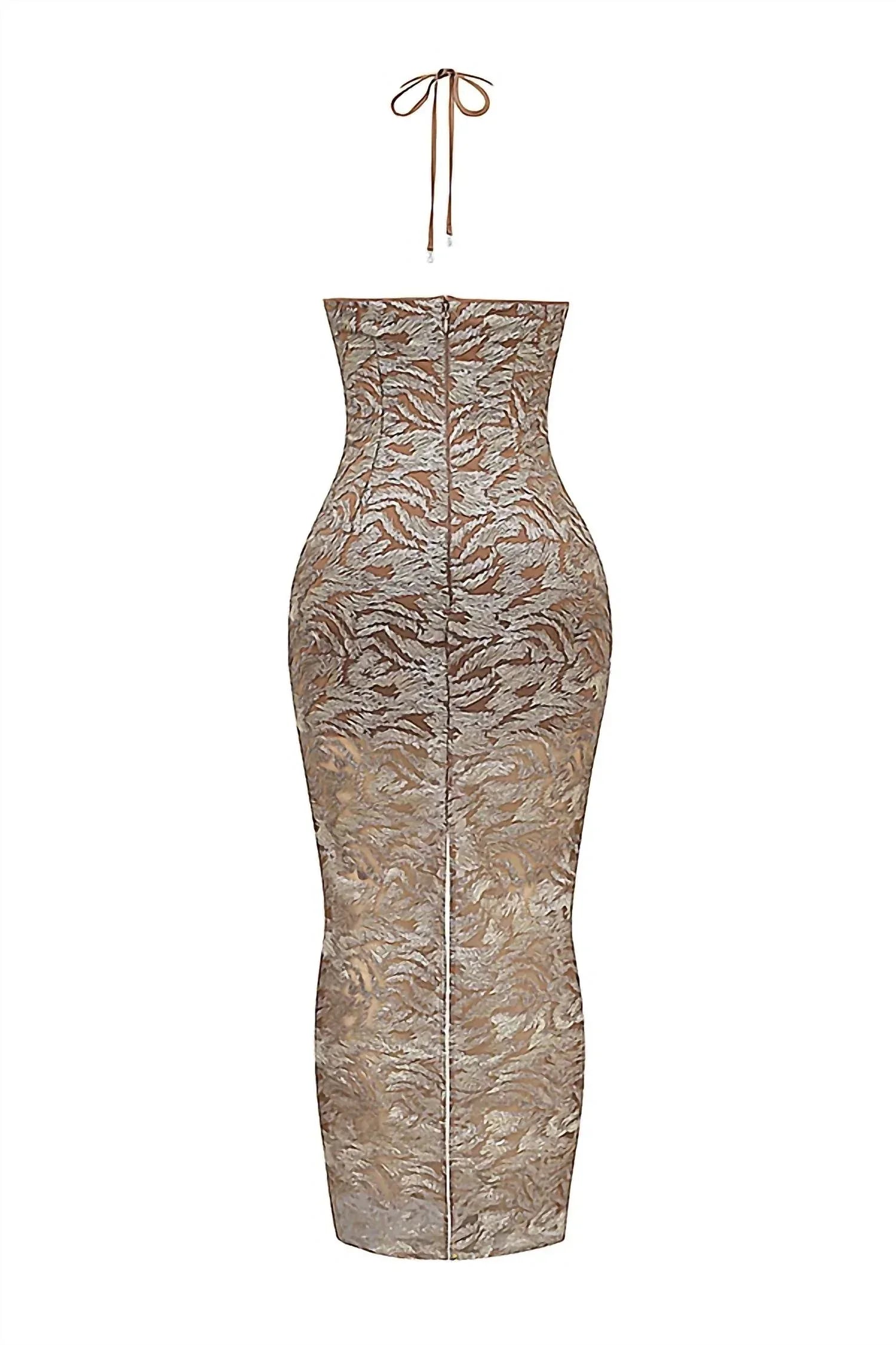 House of CB - Giada Embroidered Sequin Gown - Rack Hunt